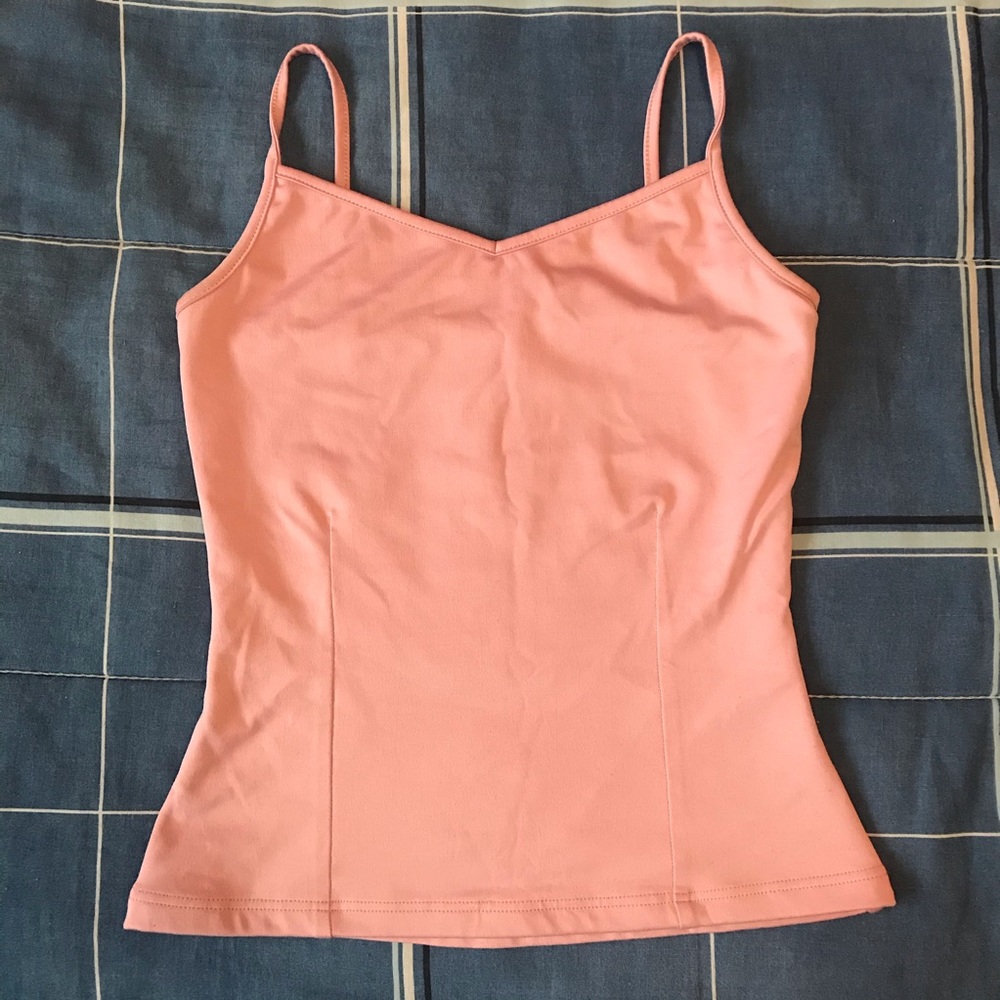 Jacob Fitted Pink Tank Top Size Small